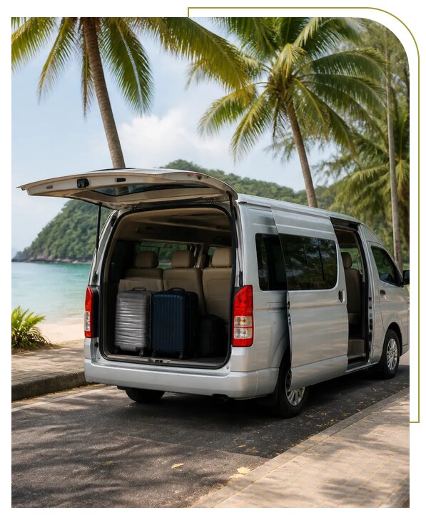 Аренда минивэна на Пхукете из Топок — от 5067 р. | коПхукет-Тпк
